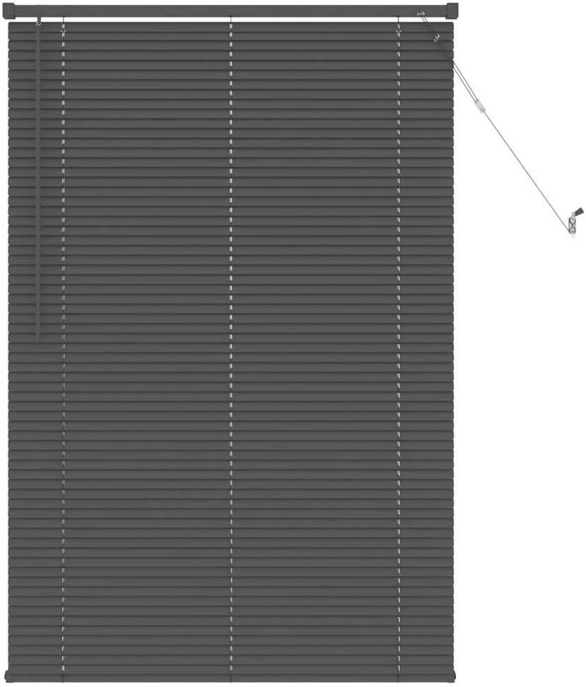 Venecijos žaliuzės Sidabrinė Pilka 150 x 70 cm 25 mm PVC