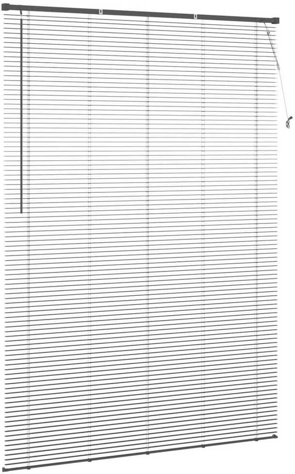Venecijos žaliuzės Sidabrinė Pilka 213 x 160 cm 25 mm PVC