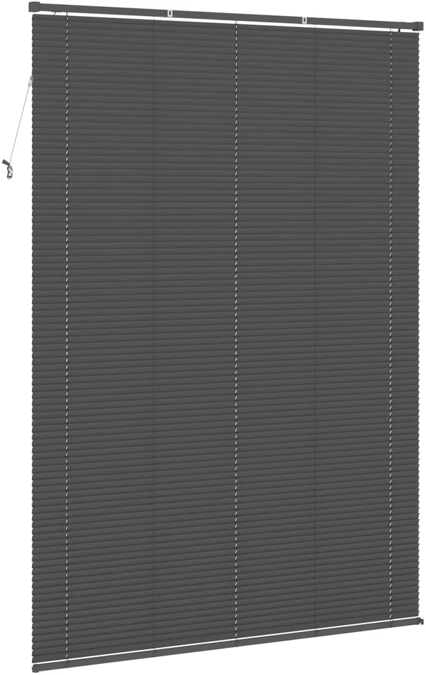 Venecijos žaliuzės Sidabrinė Pilka 213 x 160 cm 25 mm PVC