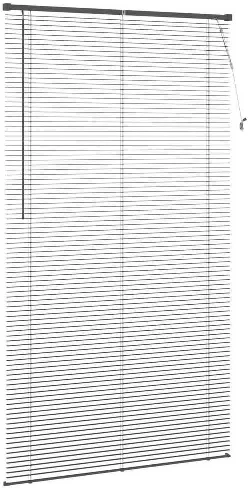 Venecijos žaliuzės Sidabrinė Pilka 213 x 120 cm 25 mm PVC
