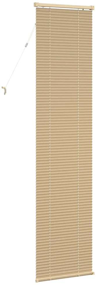 Venecijos žaliuzės Šviesiai ruda su raštu 213 x 50 cm 25 mm PVC