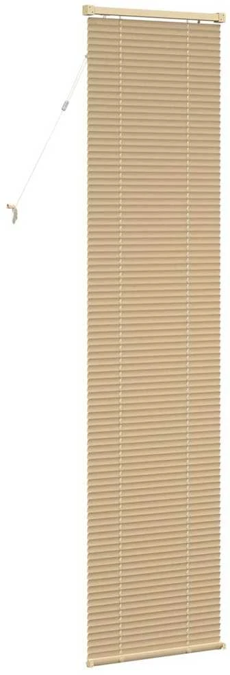 Venecijos žaliuzės Šviesiai ruda su raštu 213 x 60 cm 25 mm PVC