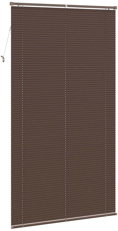 Venecijos žaliuzės Tamsiai ruda su raštu 213 x 110 cm 25 mm PVC