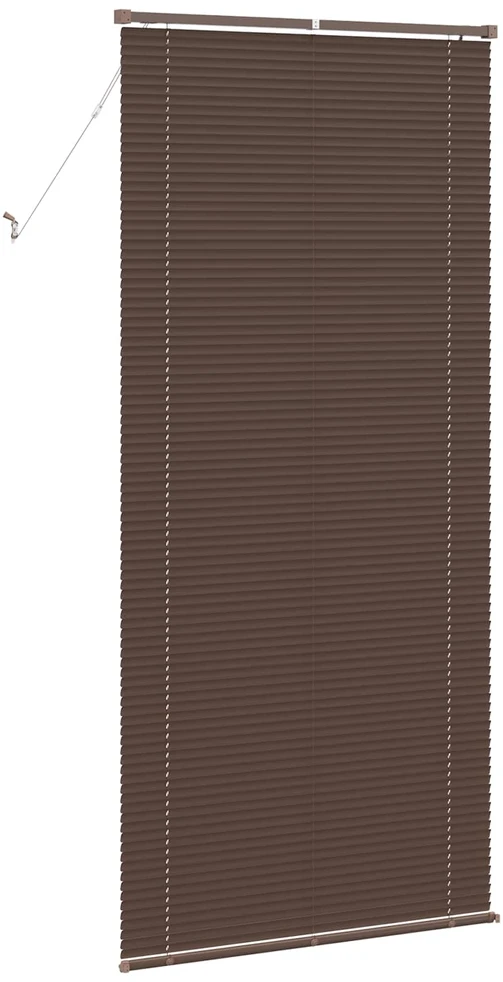 Venecijos žaliuzės Tamsiai ruda su raštu 213 x 90 cm 25 mm PVC