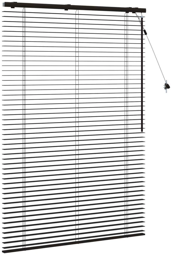 Venecijos žaliuzės Tamsiai rudas 115 x 160 cm 35 mm
