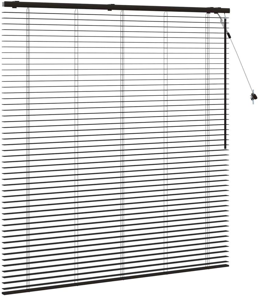 Venecijos žaliuzės Tamsiai rudas 145 x 160 cm 35 mm