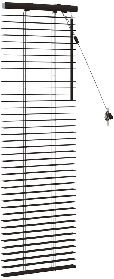 Venecijos žaliuzės Tamsiai rudas 40 x 130 cm 35 mm