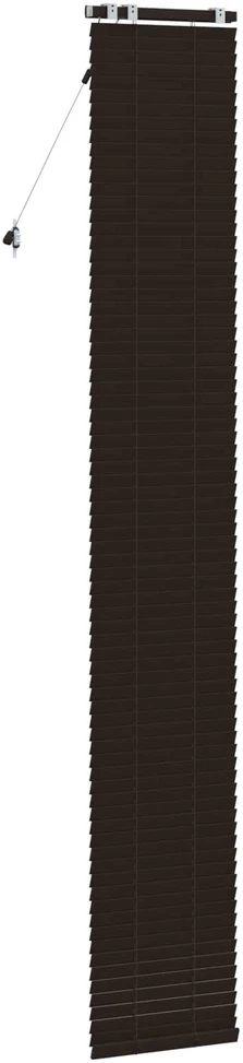 Venecijos žaliuzės Tamsiai rudas 45 x 250 cm 35 mm
