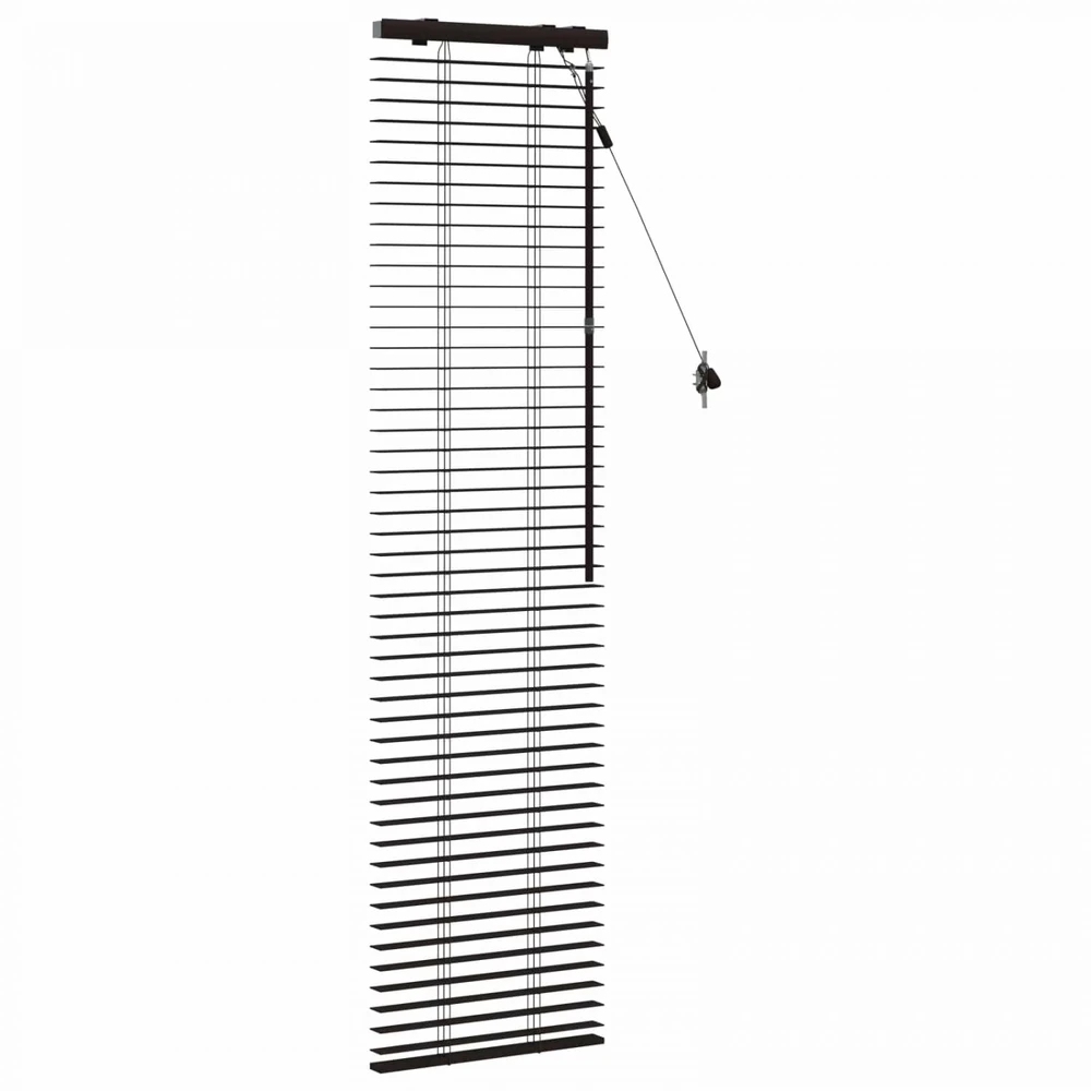 Venecijos žaliuzės Tamsiai rudas 50 x 160 cm 35 mm