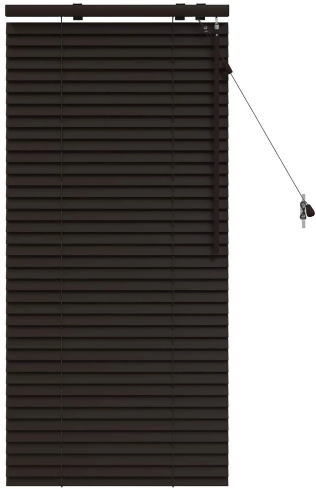 Venecijos žaliuzės Tamsiai rudas 55 x 130 cm 35 mm