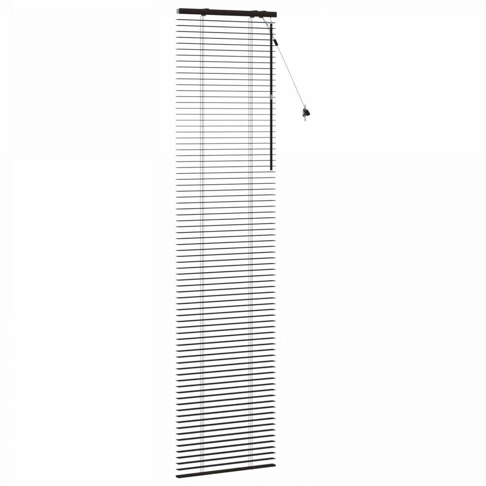 Venecijos žaliuzės Tamsiai rudas 65 x 250 cm 35 mm