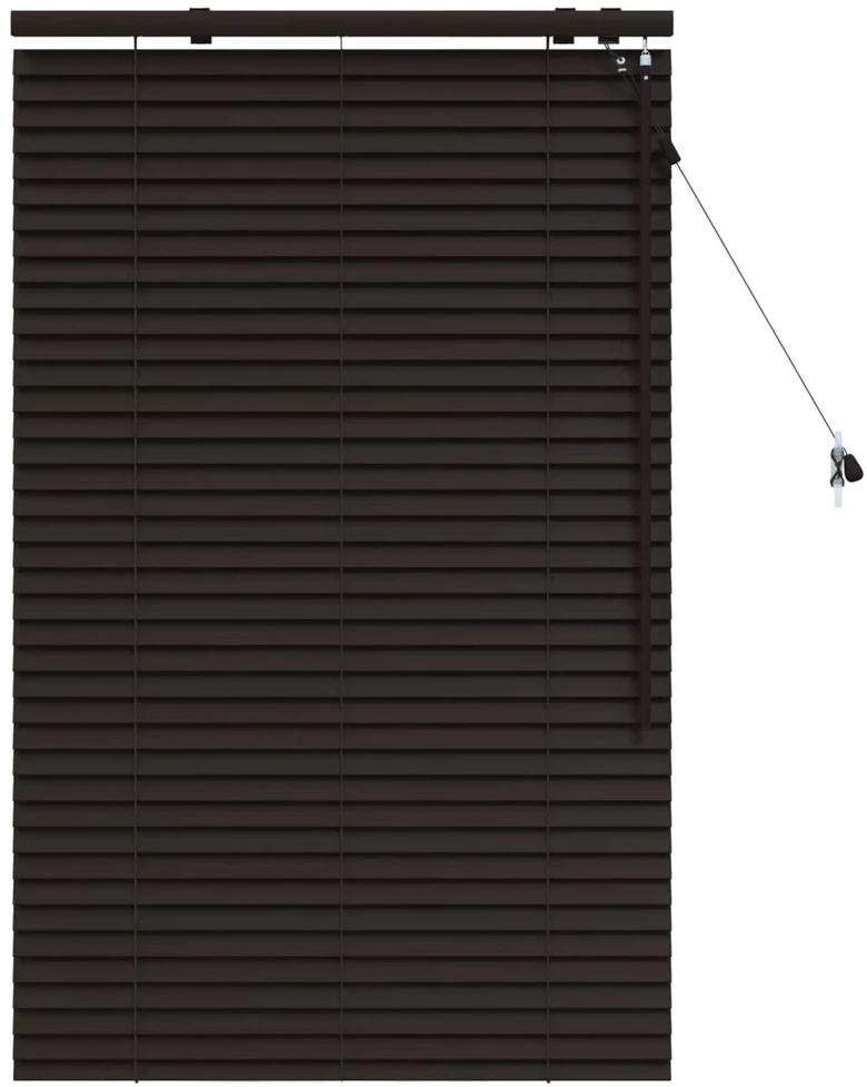 Venecijos žaliuzės Tamsiai rudas 70 x 130 cm 35 mm