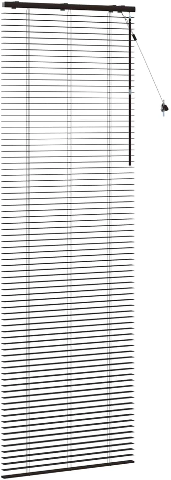 Venecijos žaliuzės Tamsiai rudas 75 x 250 cm 35 mm