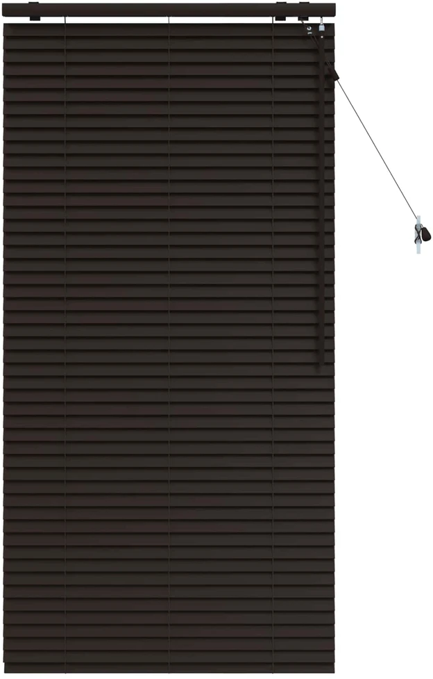 Venecijos žaliuzės Tamsiai rudas 90 x 160 cm 35 mm