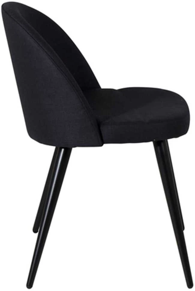 Venture Design Venture Home Valgomojo kėdės Velvet, 2vnt., juodos, poliesteris