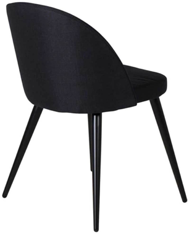Venture Design Venture Home Valgomojo kėdės Velvet, 2vnt., juodos, poliesteris