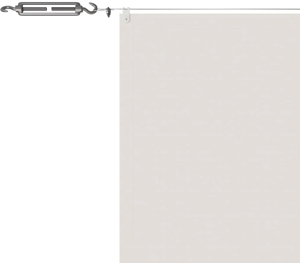 Vertikali markizė, baltos spalvos, 140x600cm, oksfordo audinys
