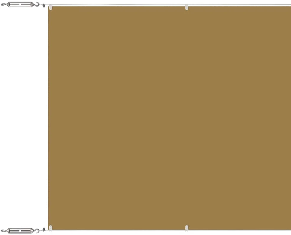 Vertikali markizė, smėlio spalvos, 60x1200cm, oksfordo audinys