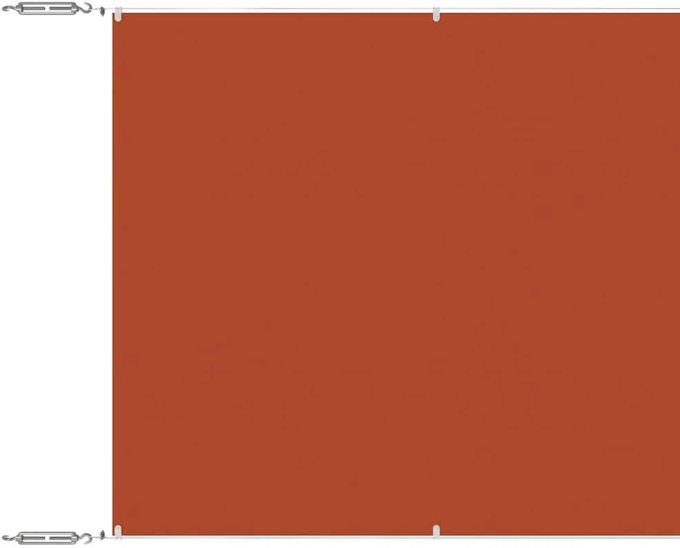 Vertikali markizė, terakota, 180x600cm, oksfordo audinys
