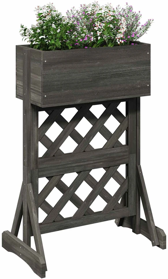 Vertikalus sodinimo trellis Pilka 48 x 30 x 70,5 cm