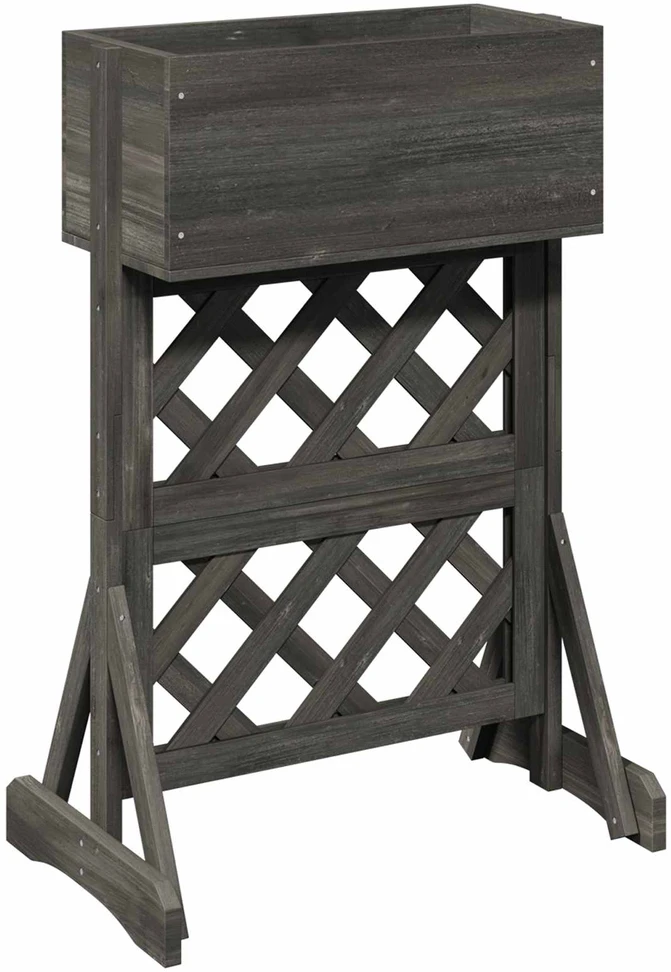 Vertikalus sodinimo trellis Pilka 48 x 30 x 70,5 cm
