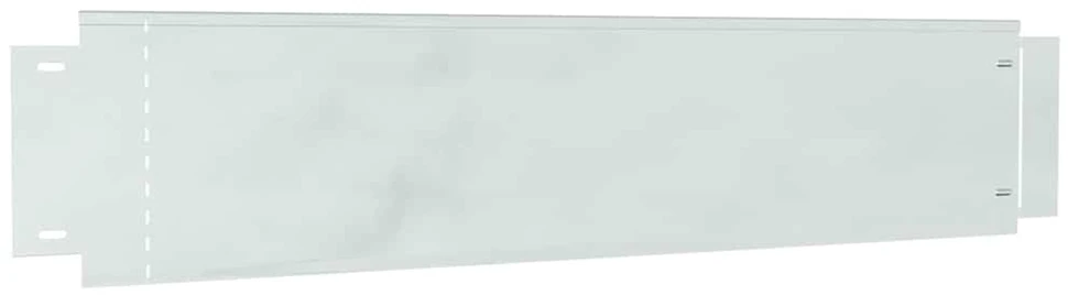 vidaxl Vešlių tvorų 100 x 20 x 0.07 cm Cinkuota plienas