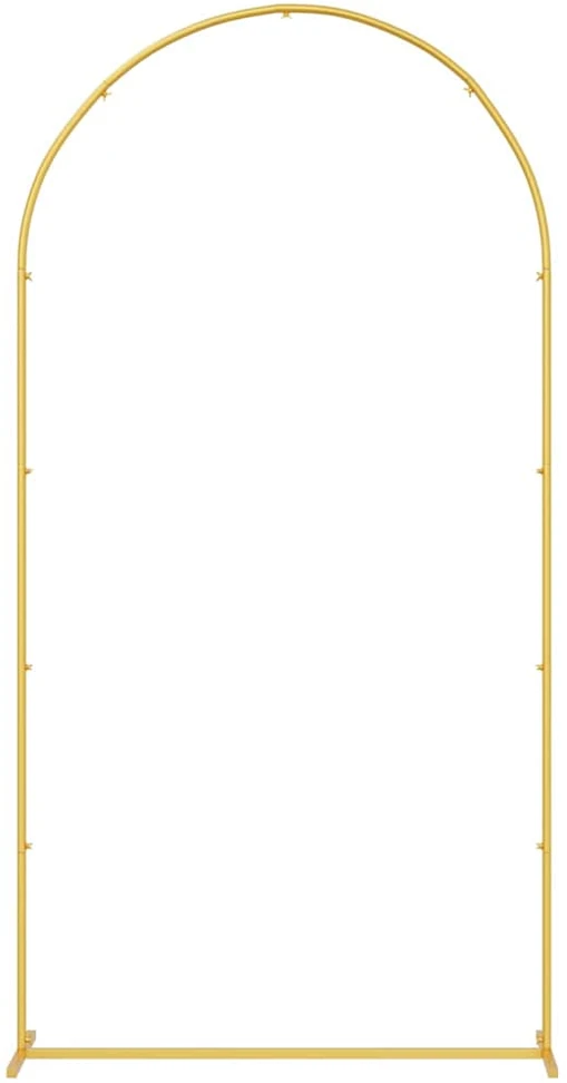 Vestuvinis Arklys Auksinė 100 x 39 x 200 cm Plienas