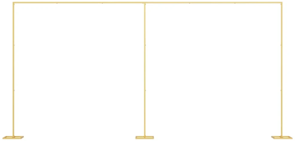 Vestuvinis Arklys Auksinė 657 x 35 x 300 cm Plienas