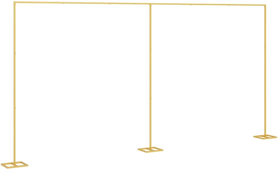 Vestuvinis Arklys Auksinė 657 x 35 x 300 cm Plienas