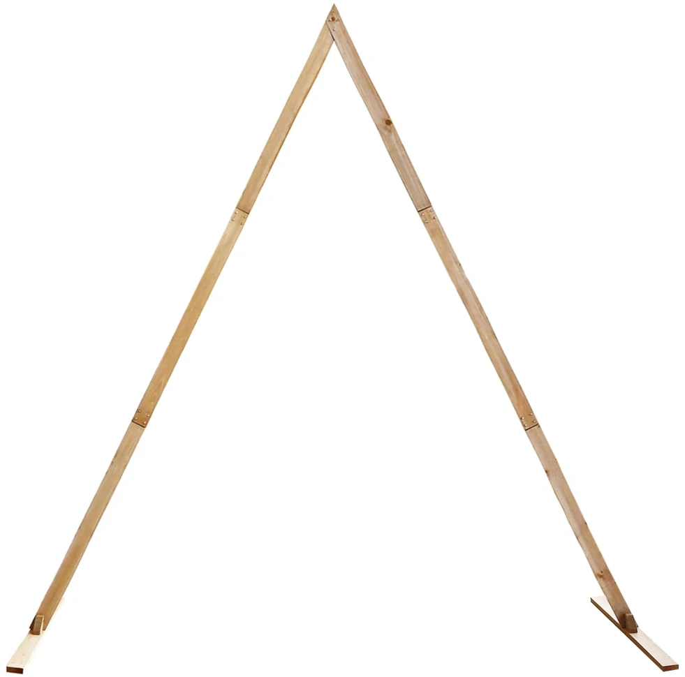 Vestuvinis Arklys Šviesiai rudas 202 x 95 x 254 cm