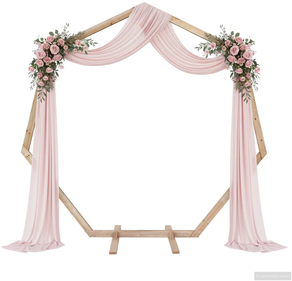 Vestuvinis Arklys Šviesiai rudas 221 x 92 x 216 cm