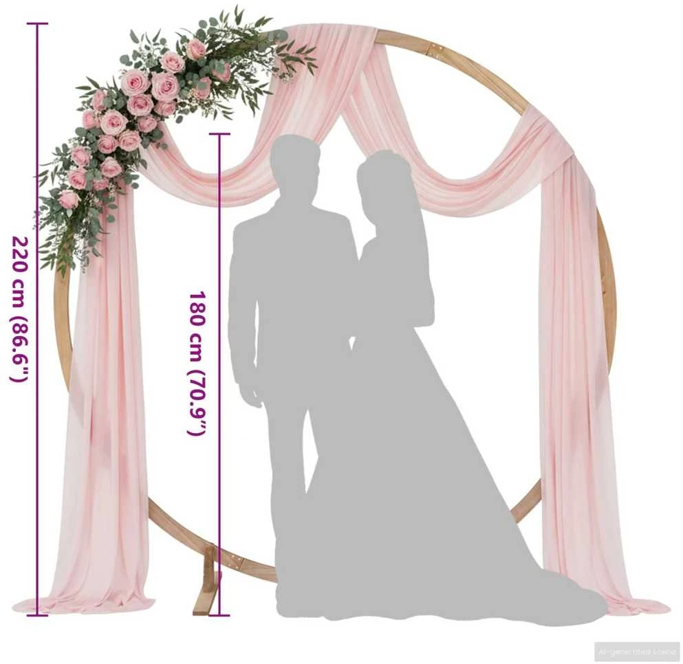 Vestuvinis Arklys Šviesiai rudas 224 x 80 x 220 cm