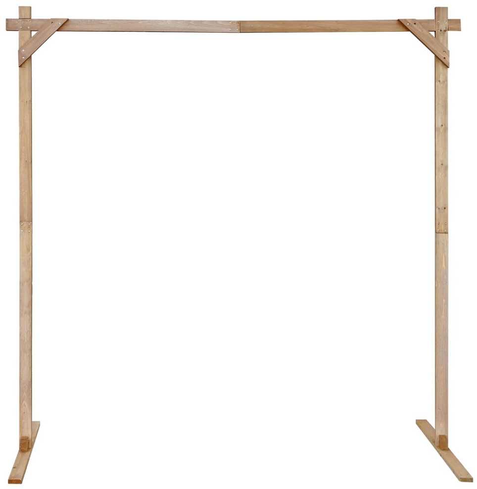 Vestuvinis Arklys Šviesiai rudas 225 x 95 x 226 cm