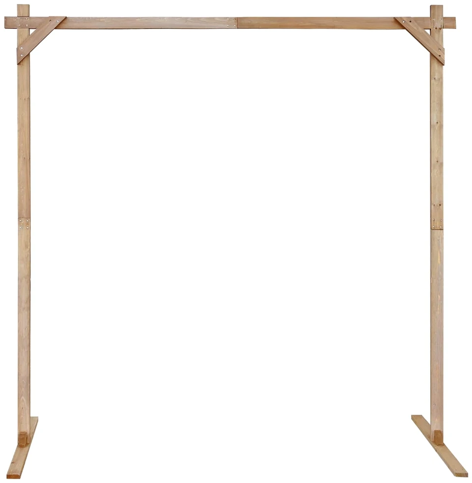 Vestuvinis Arklys Šviesiai rudas 225 x 95 x 226 cm