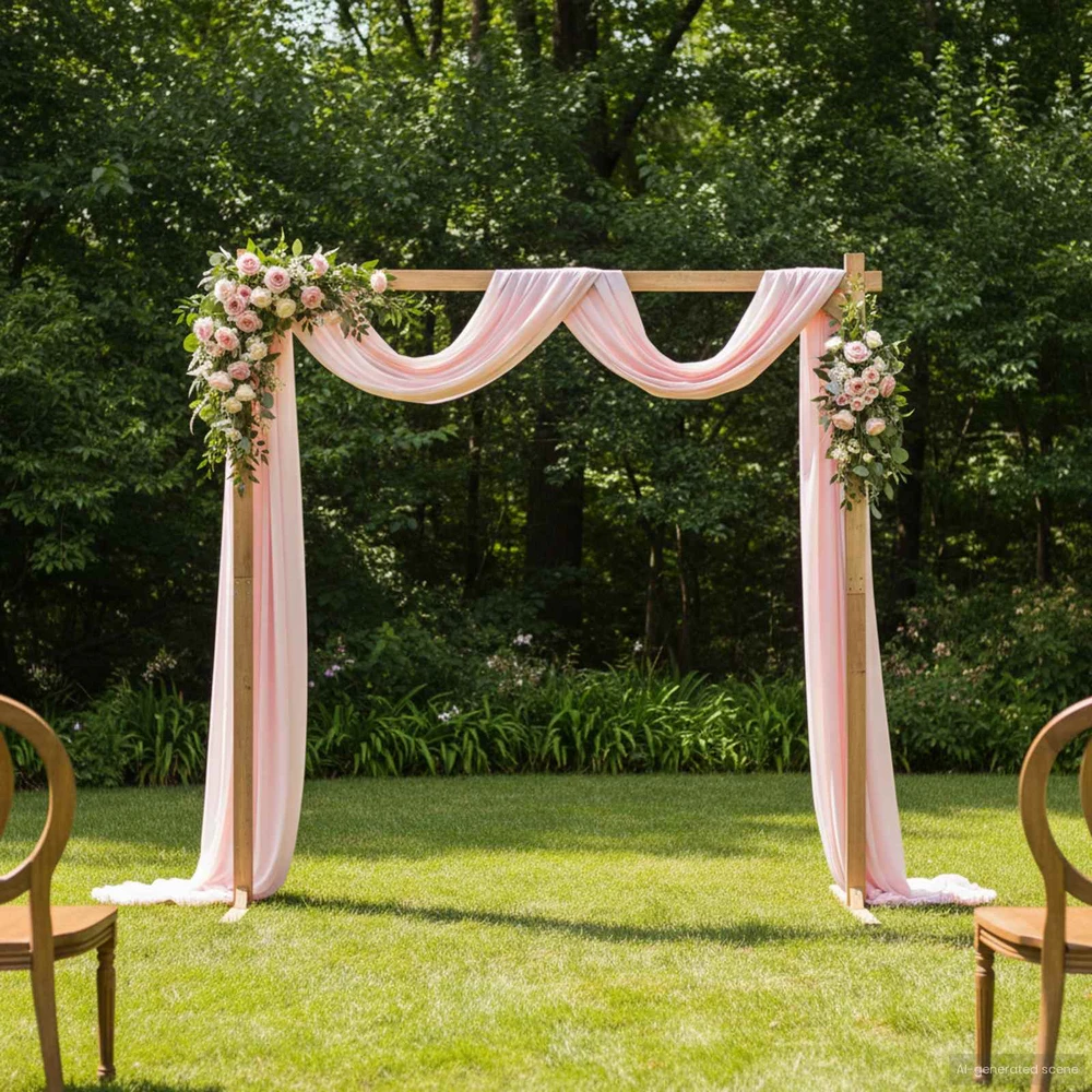 Vestuvinis Arklys Šviesiai rudas 225 x 95 x 226 cm