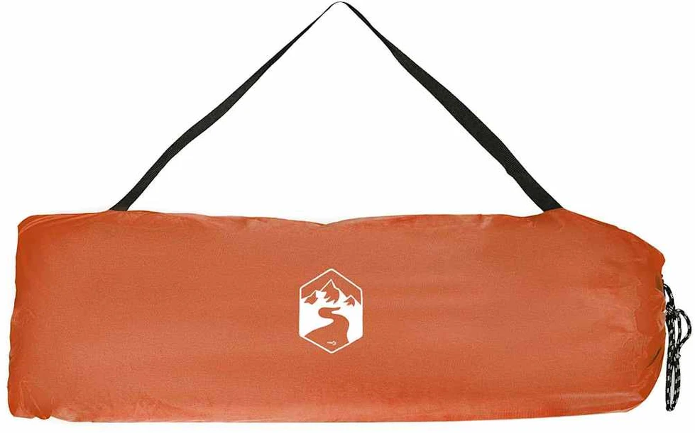 Vidinė palapinė Pilka ir oranžinė 280 x 220 x 176 cm tafta