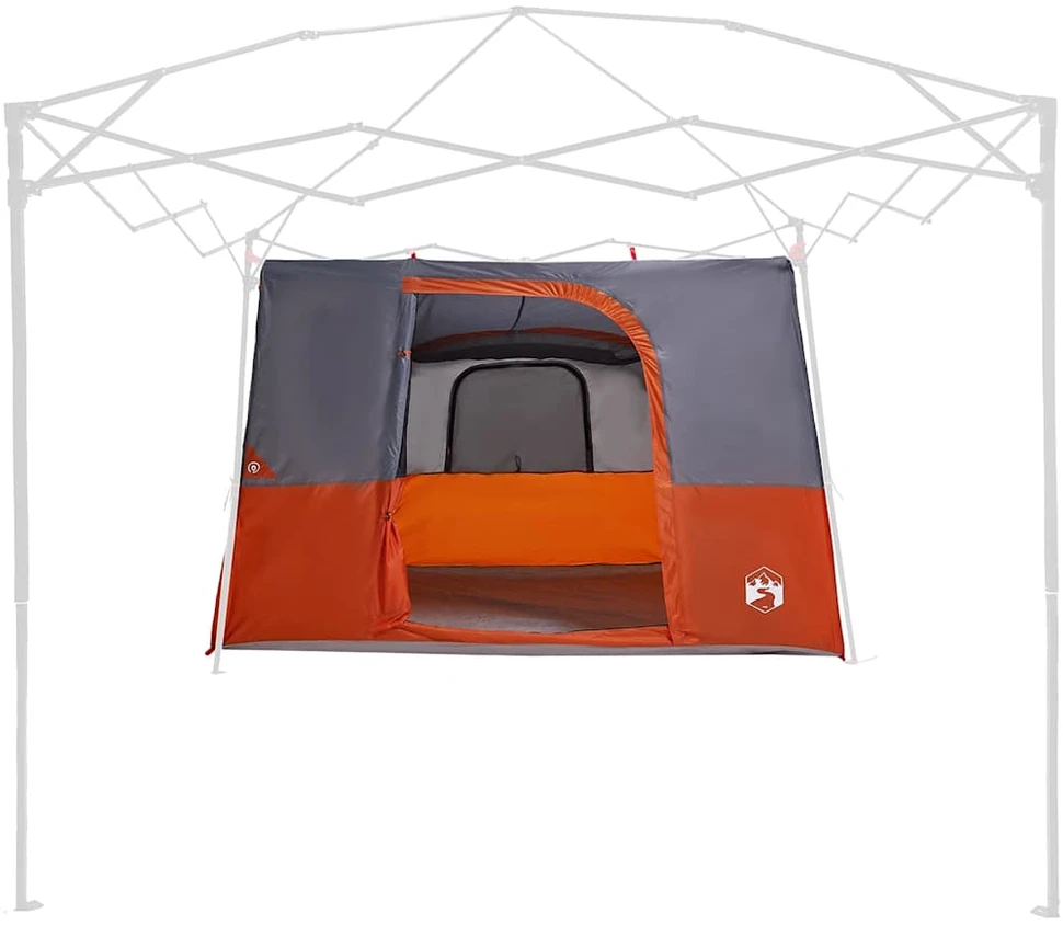Vidinė palapinė Pilka ir oranžinė 280 x 220 x 176 cm tafta