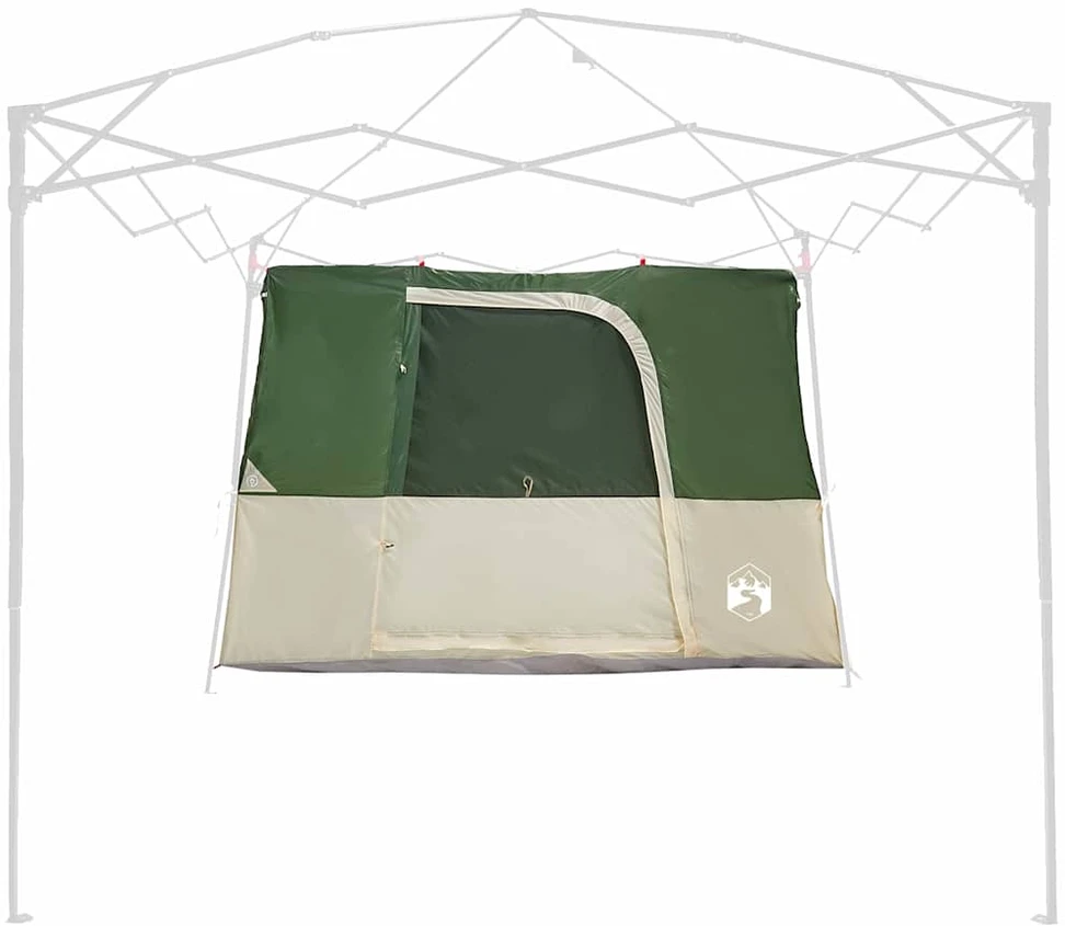 Vidinė palapinė su stogu Žalia 280 x 220 x 176 cm tafta