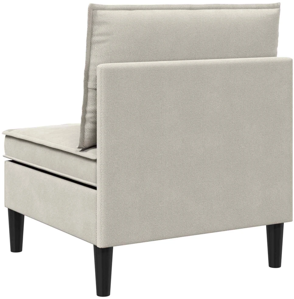 Vidinė Sofa su Saugykla Avižinė Aksomas