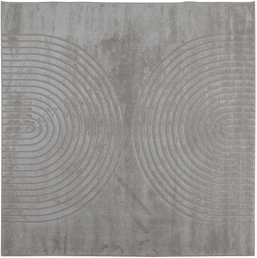 Vidinis kilimas GALATI Pilka 120 x 120 cm Poliesteris