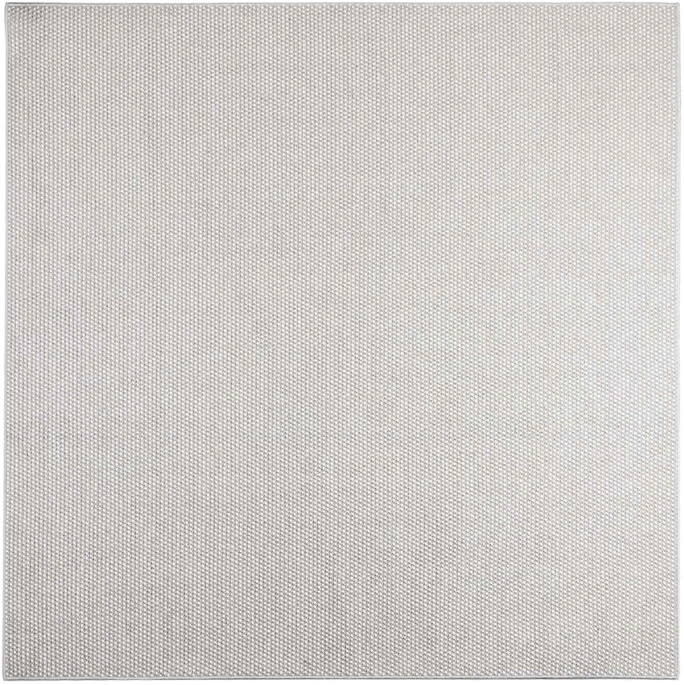 Vidinis kilimas LUGO Kremas ir pilka 120 x 120 cm Poliesteris