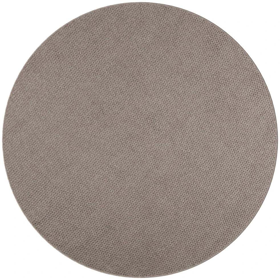 Vidinis kilimas LUGO Taupe Ø 160 cm Poliesteris
