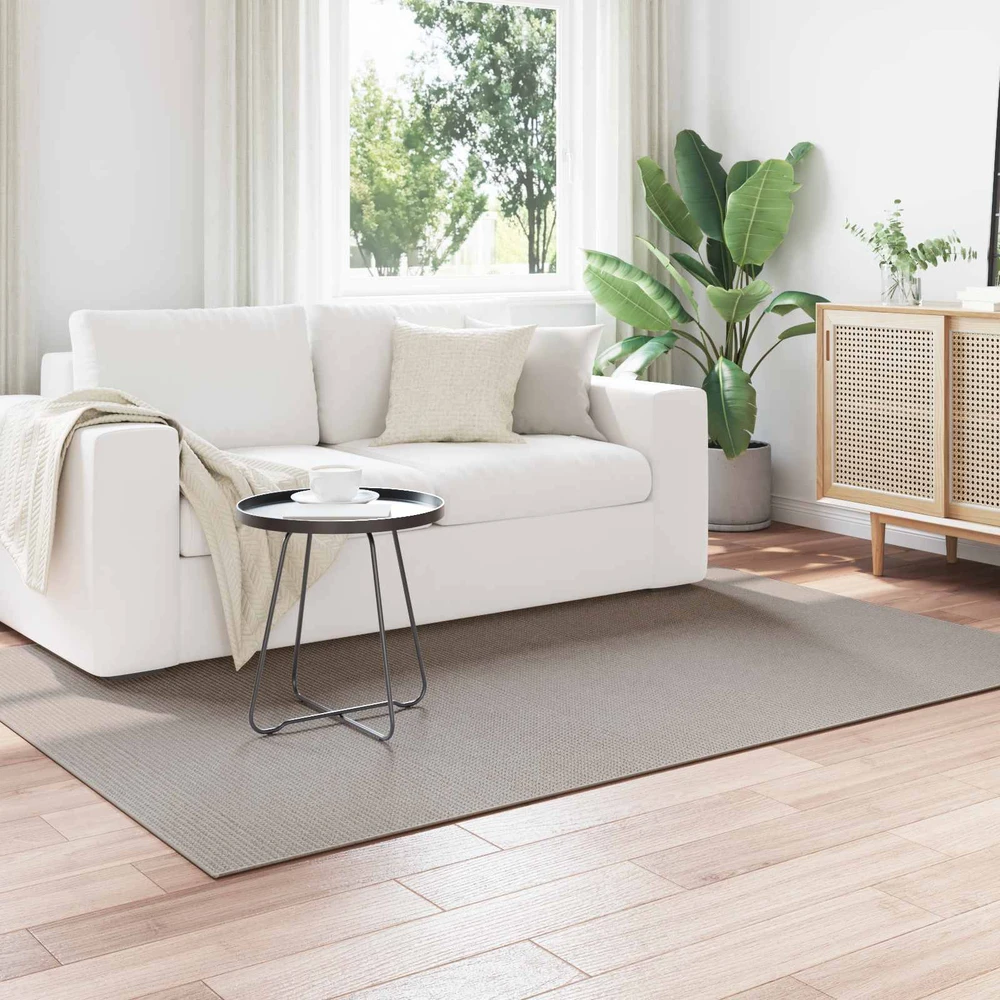 Vidinis kilimas LUGO Kremas ir Taupe 140 x 200 cm Poliesteris