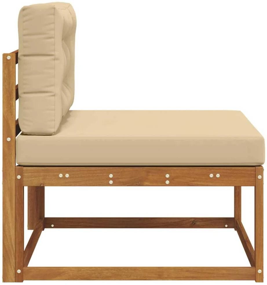 Lauko Vidurinis Sofa Natūrali