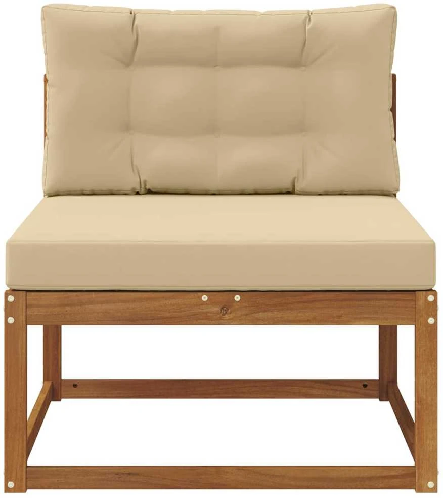 Lauko Vidurinis Sofa Natūrali