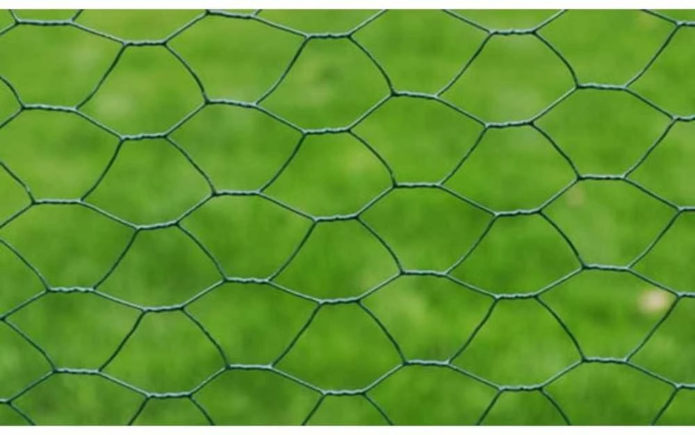 Vielos tinklas, žalias, 25x1m, dengtas PVC danga