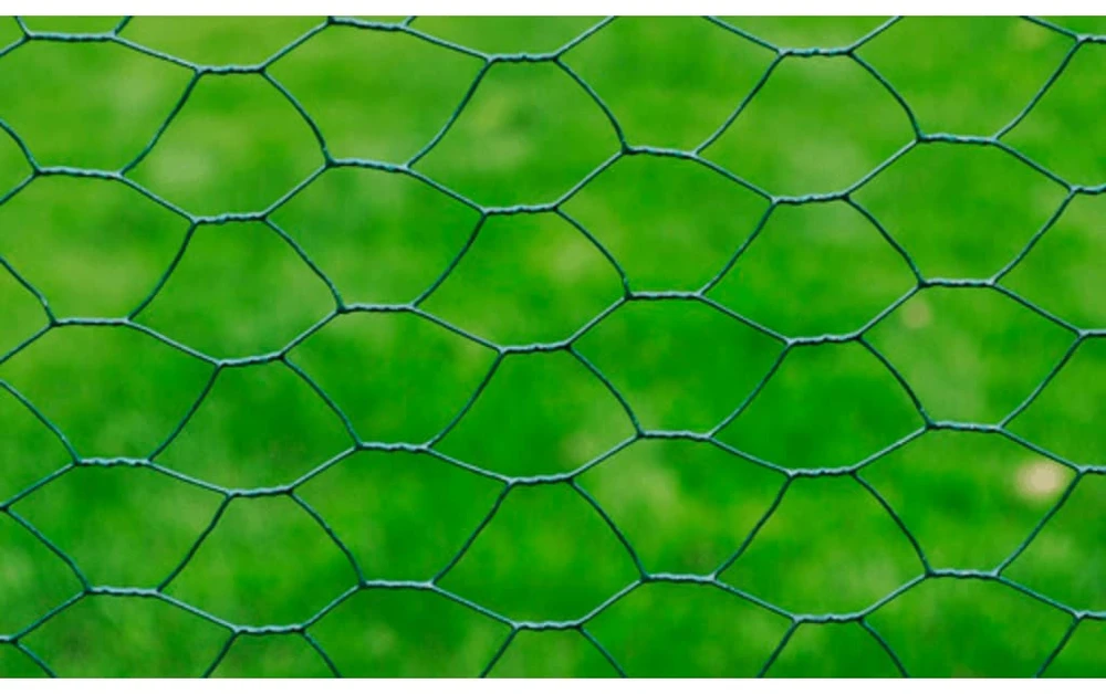Vielos tinklas, žalias, 25x1m, dengtas PVC danga
