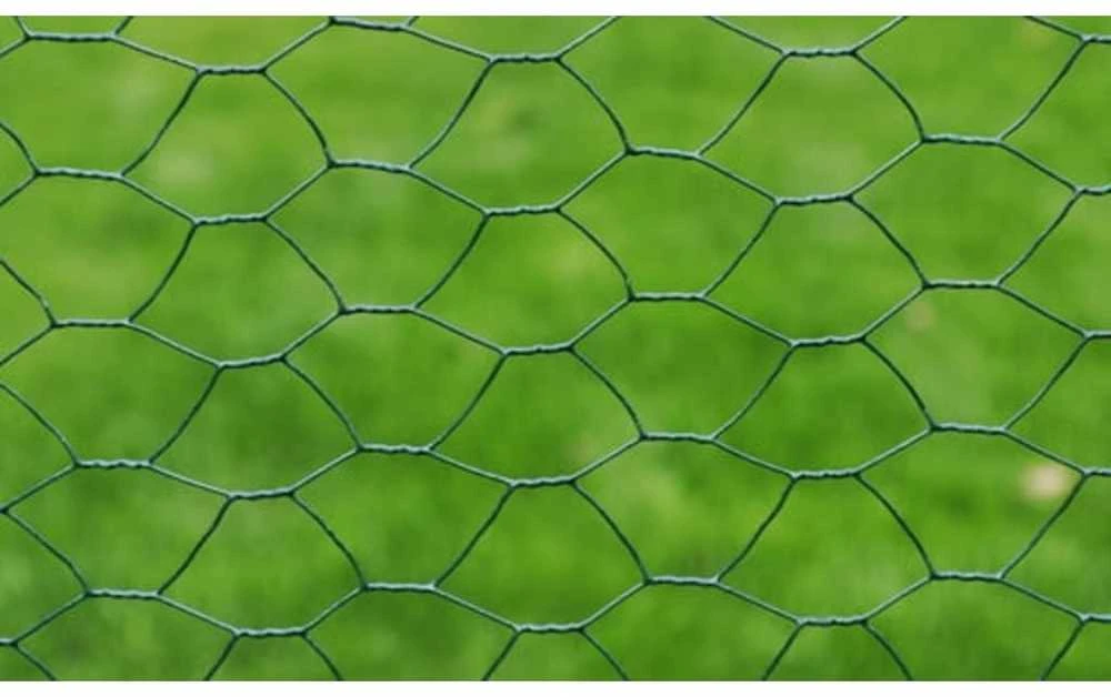 Vielos tinklas, žalias, 25x1m, dengtas PVC danga