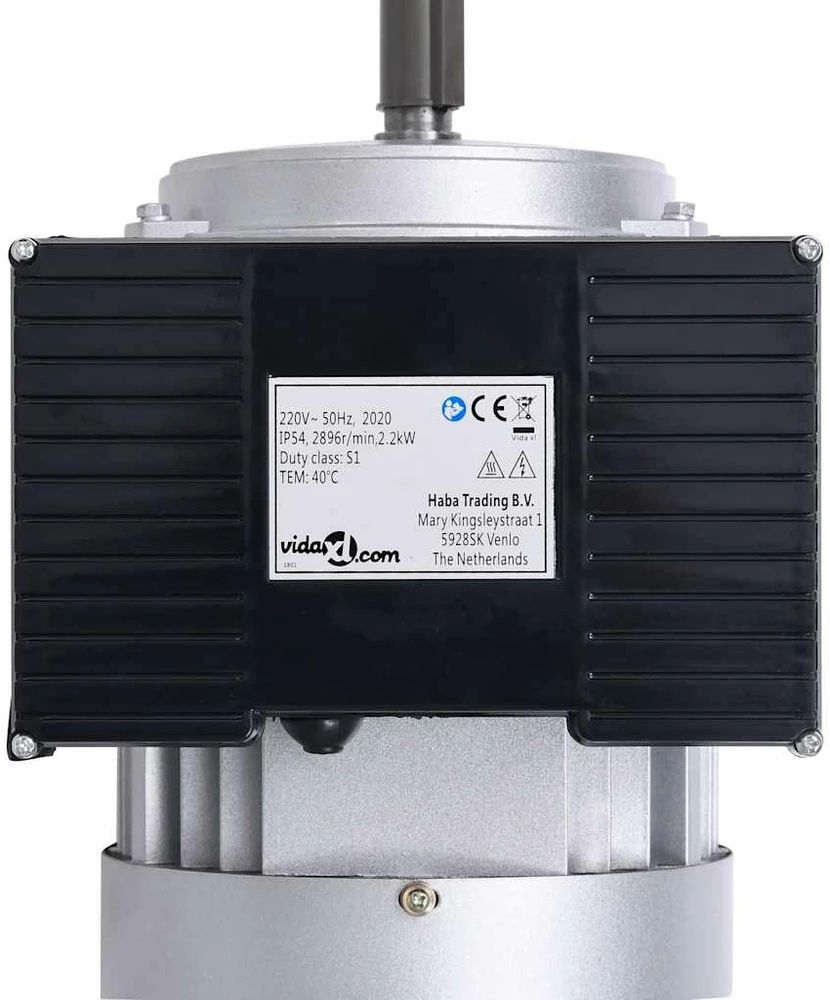Vienfazis elektros variklis, 2,2kW/3AG, 2 polių, 2800aps./min.
