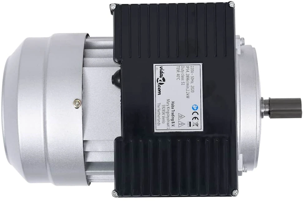 Vienfazis elektros variklis, 2,2kW/3AG, 2 polių, 2800aps./min.